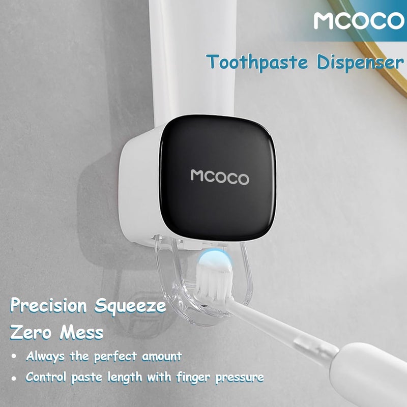 MOCOCO Toothpaste Squeezer Minimalist Toothpaste Squeezer Wall Mounted for Bathroom 1 Pcs Grey - Image 3
